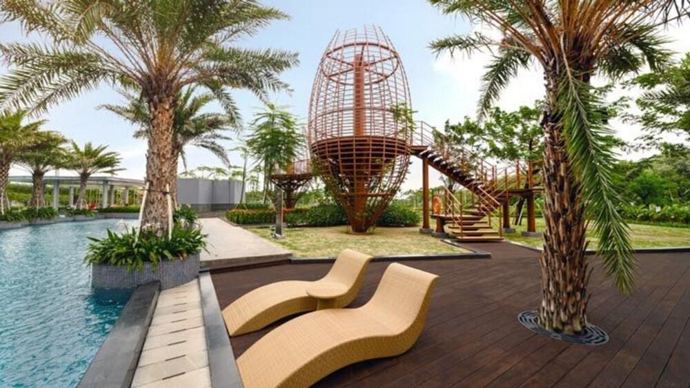 ثري- بد روم،ز، أوكوود أبارتمنتس بيك جاكرتا المنطقة المحيطة بالمنشأة