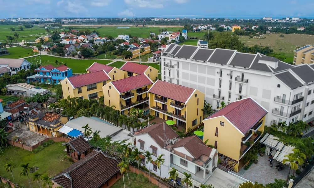 Hoa Co Villas Aerial View