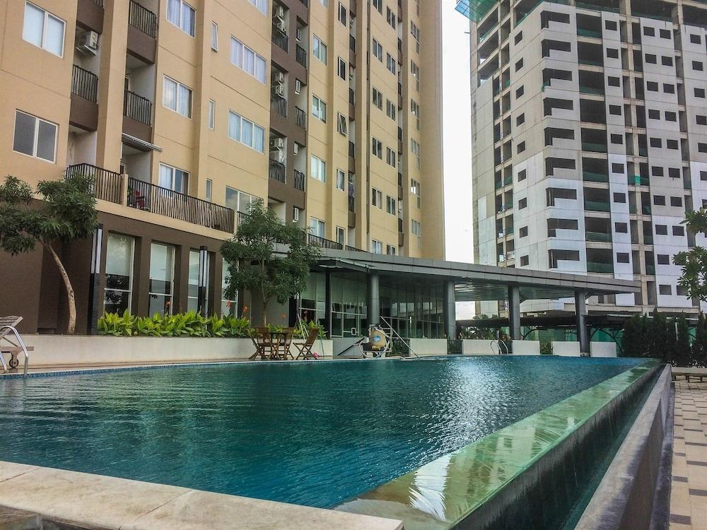 كمفورتابل 2 بد روم آت ذا أواسيز أبارتمنت حمام سباحة مكشوف