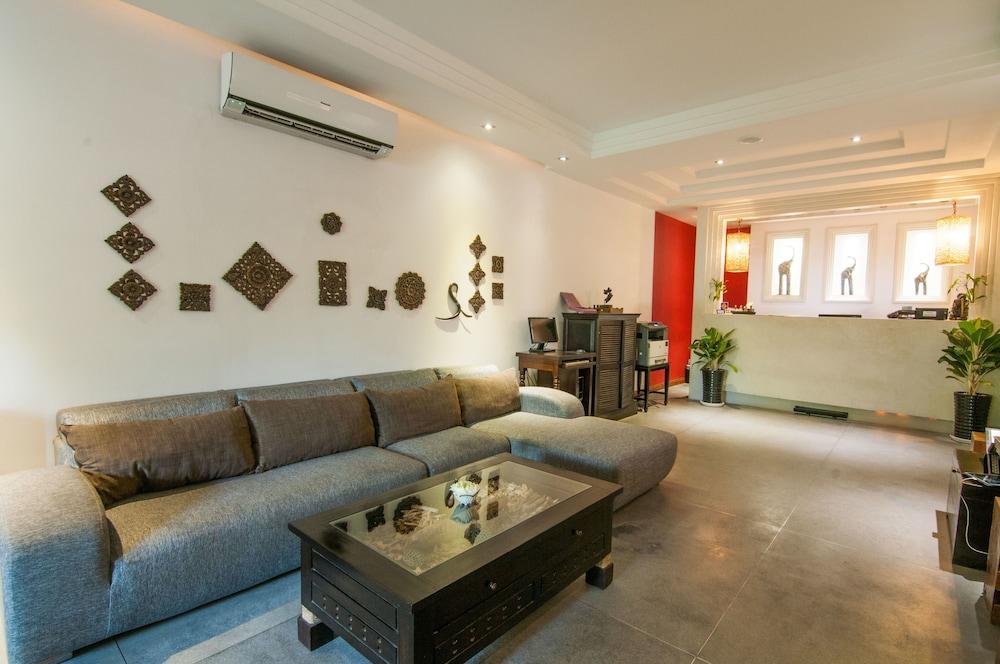 لا روز بوتيك هوتل آند سبا منطقة الجلوس في الردهة