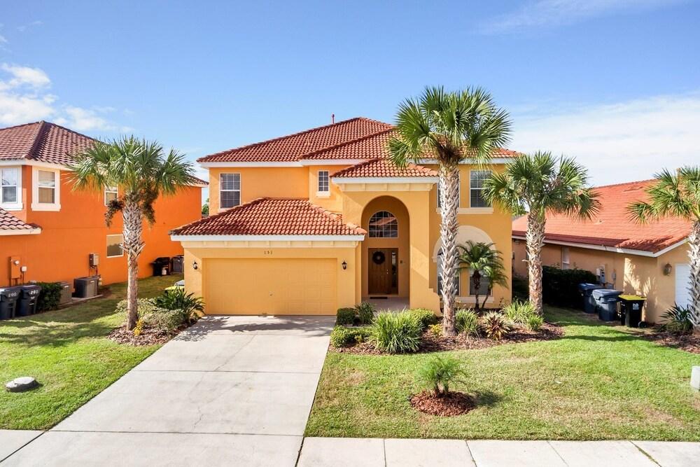 6 Br Pool Home with Spa and Game Room Featured Image