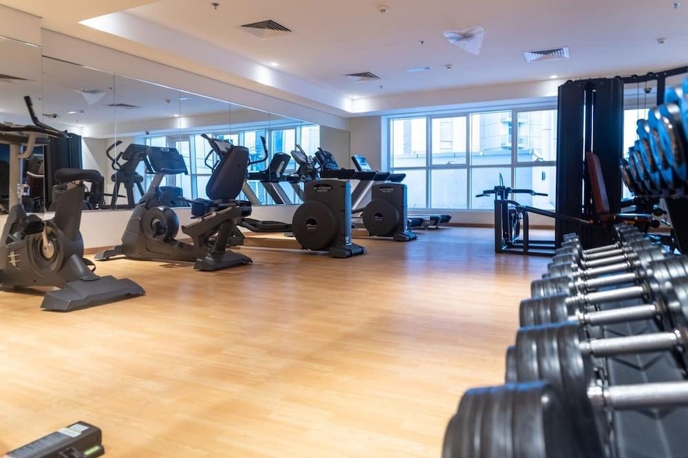 شقة أنيقة وفريدة مكوّنة من غرفتَي نوم في وسط مدينة دبي الراقي! مرفق اللياقة البدنية