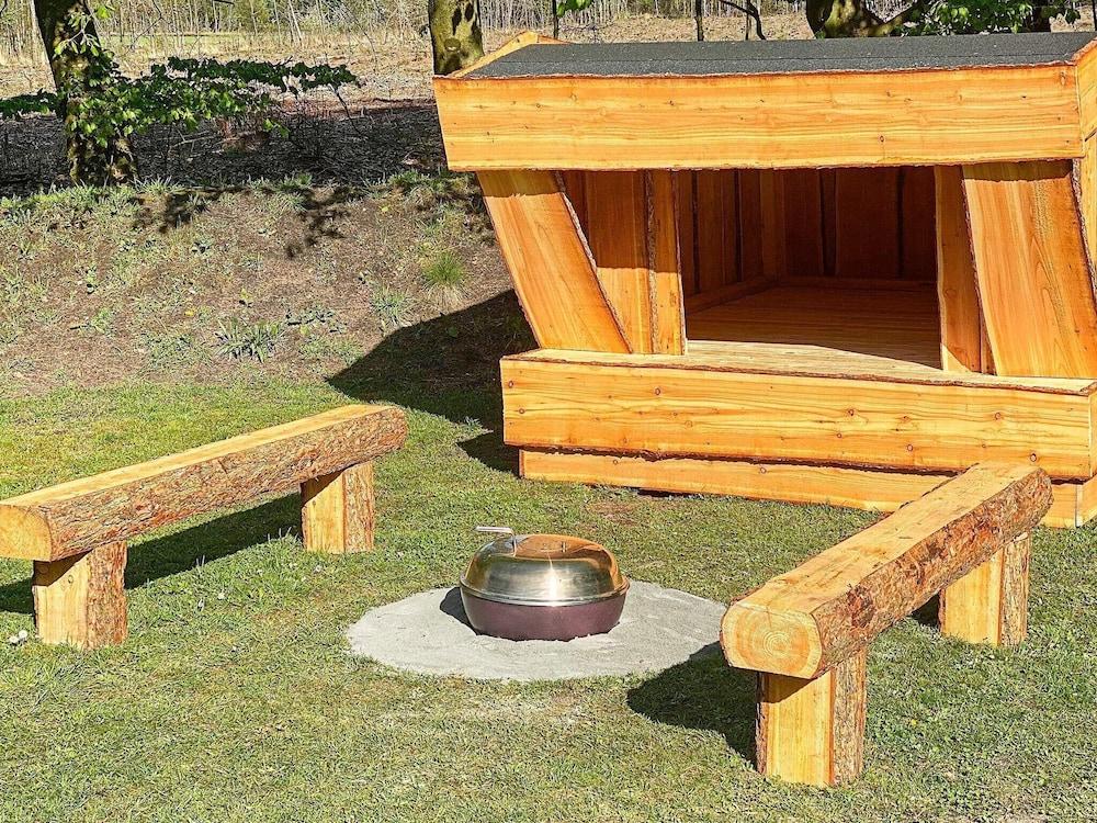 Spacious Holiday Home in Jutland With Relaxing Whirlpool Property Grounds
