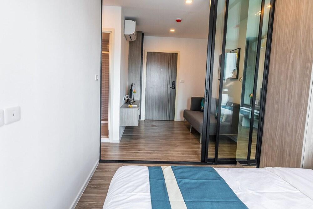 Apartment 450m from BTS with Sky Pool - bkbloft3 Interior