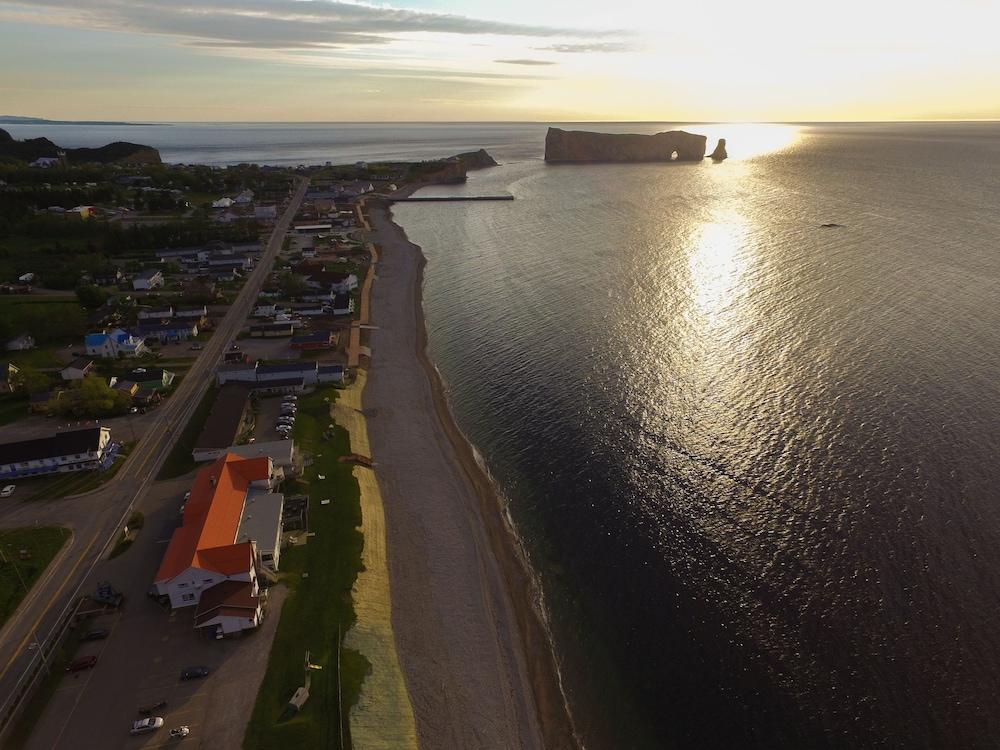 Riotel Percé Aerial View
