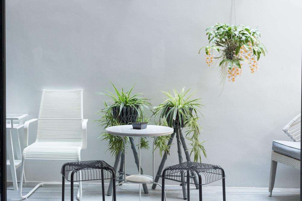 وايت أيفوري بد آند بريكفاست منطقة الجلوس في الردهة