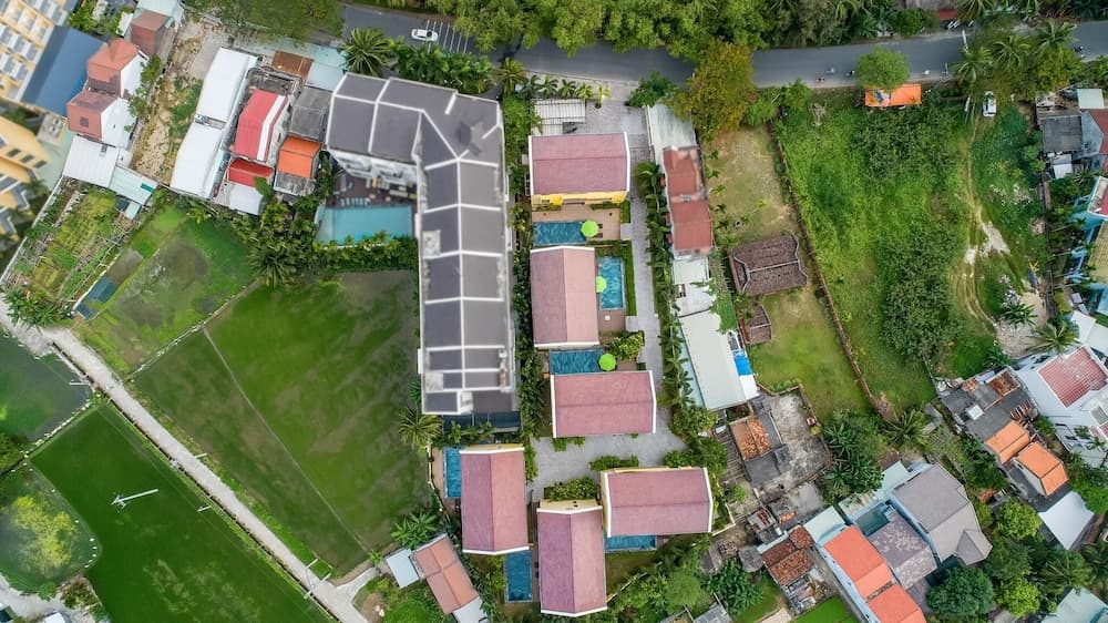 Hoa Co Villas Aerial View