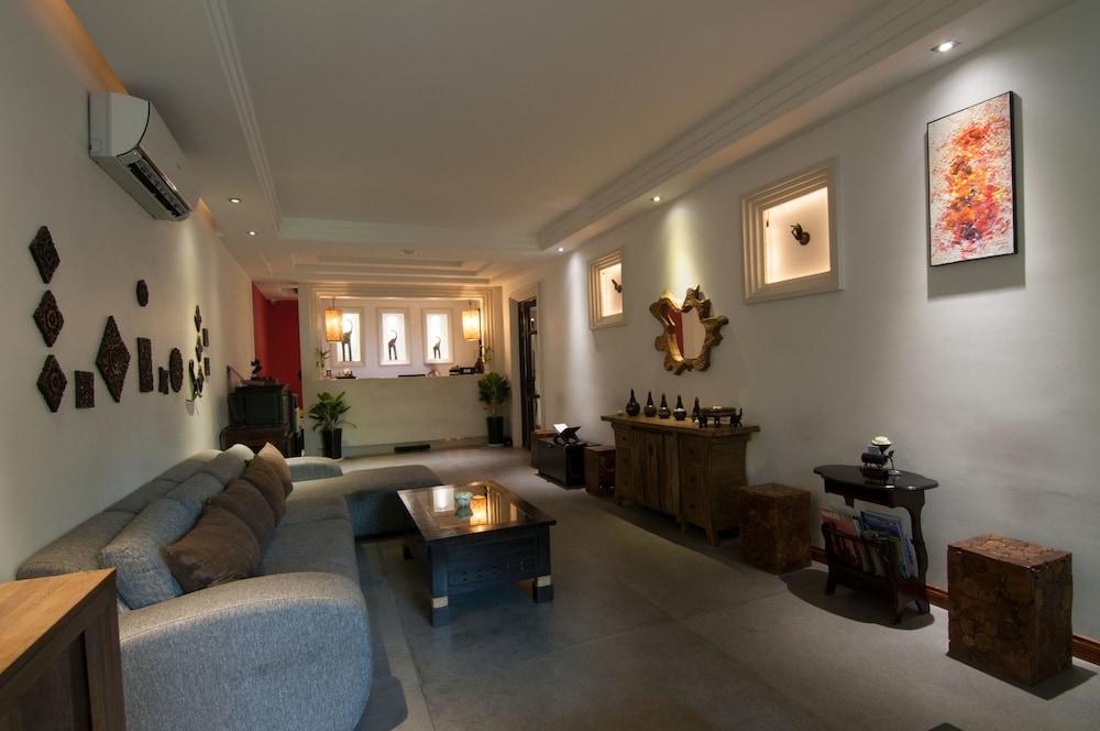 لا روز بوتيك هوتل آند سبا منطقة الجلوس في الردهة