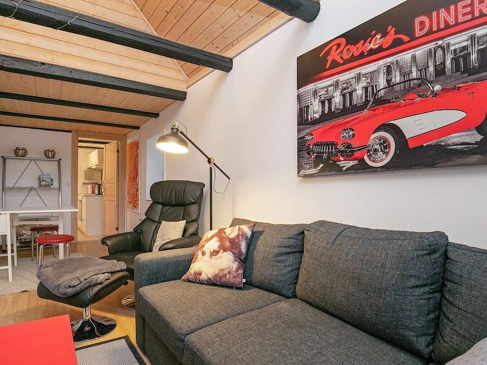 كوزي هوليداي هوم إن فريدريكشافن ويذ تيريس غرفة معيشة