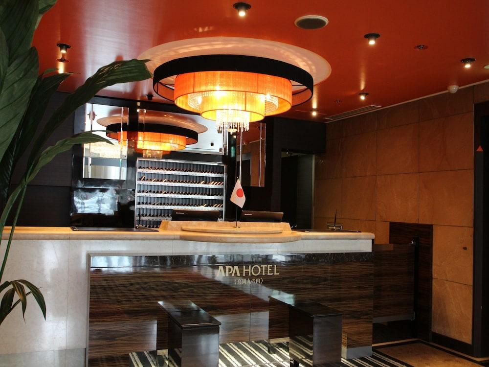 إيه بي إي هوتل تاكاوكا مارونوتشي منطقة الاستقبال