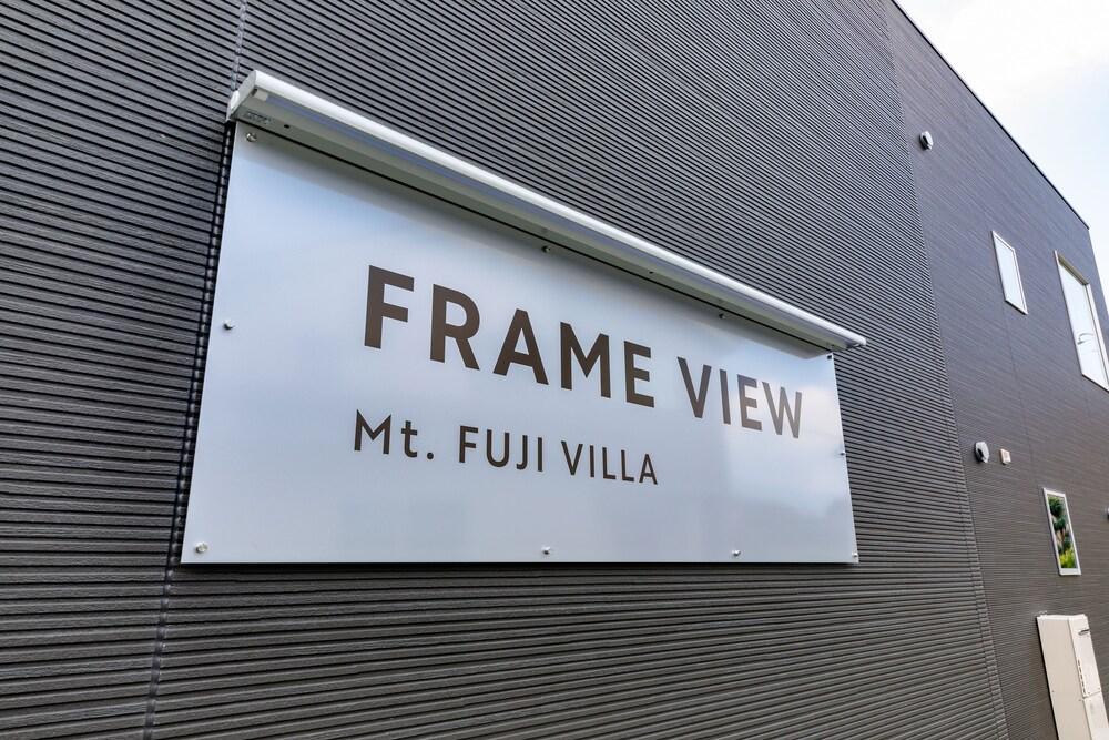 Frame View Mt.Fuji Villa West Exterior detail