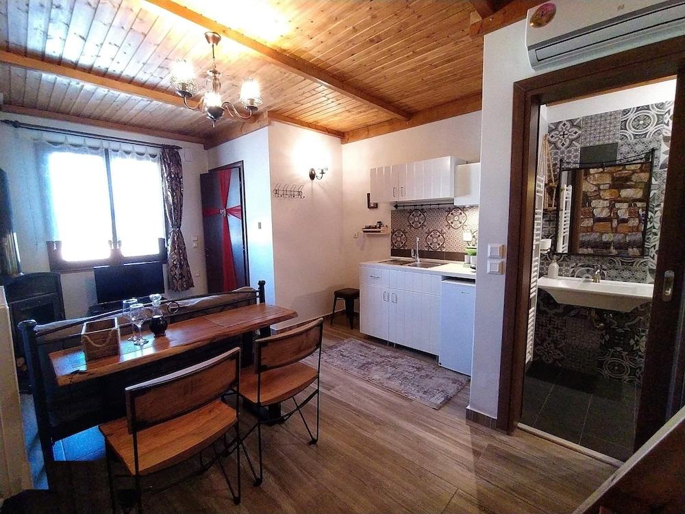 Stone Built Rustic House Interior