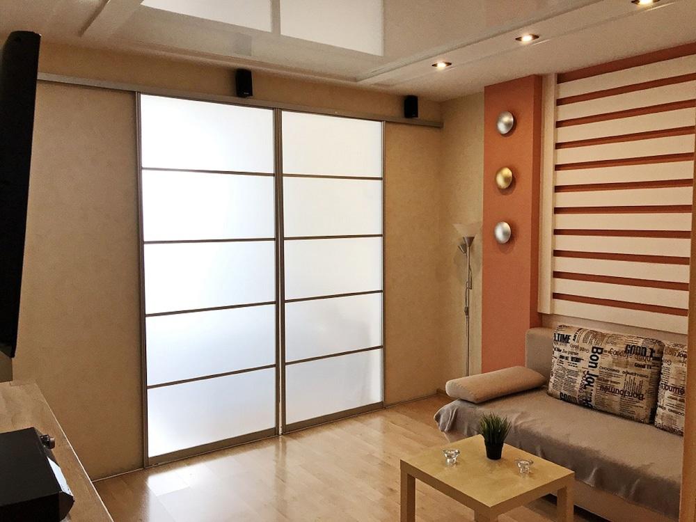 PaulMarie Apartments on Prs. Stroiteley Living Area