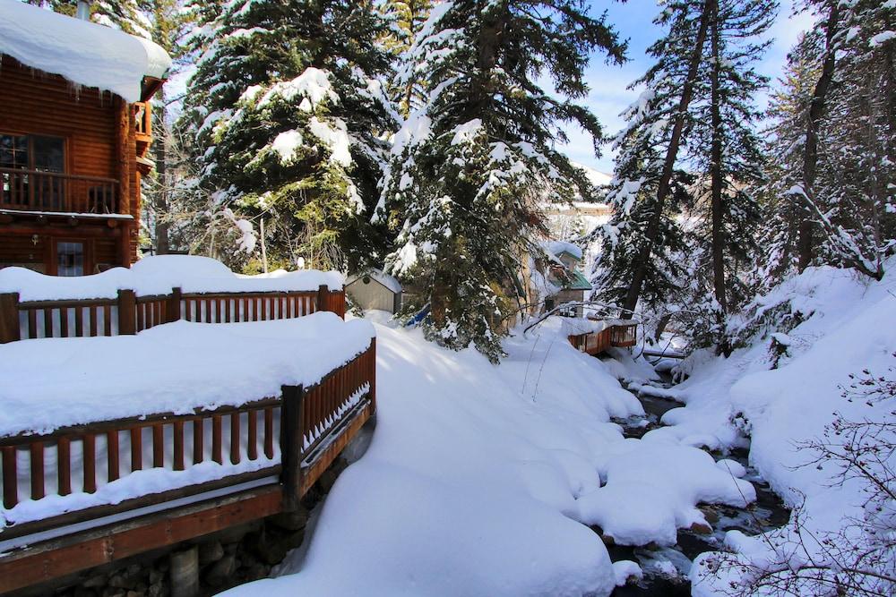 Log Cabin on the Stream Property Grounds