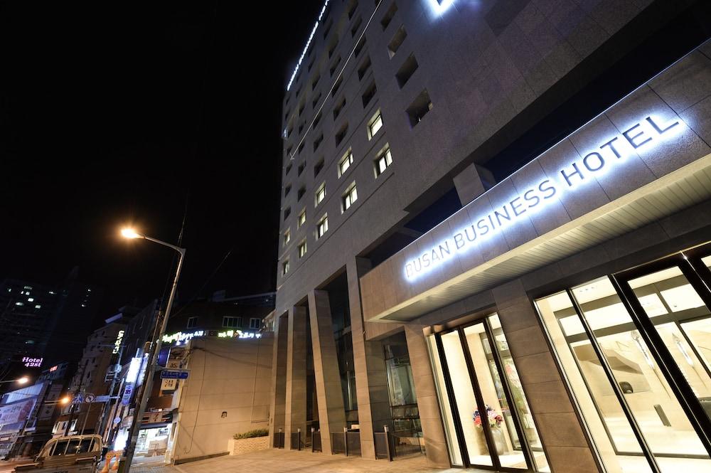 بوسان بيزنس هوتل منظر من الجو