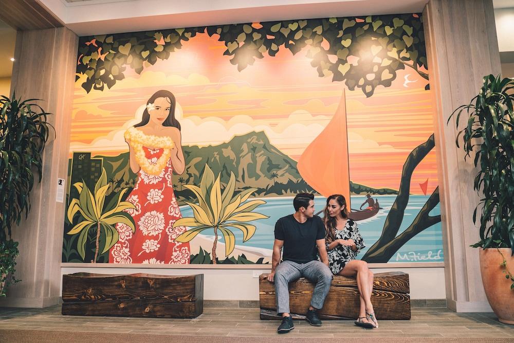 كوين كبيولني هوتل الردهة