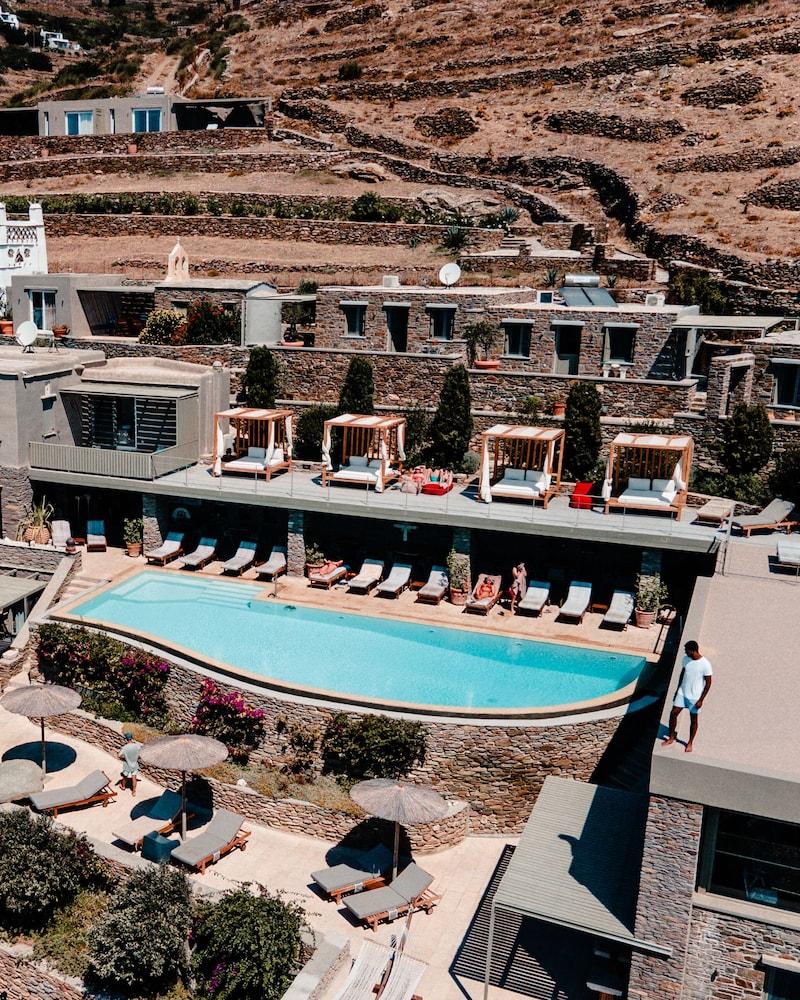 Aeolis Tinos Suites Aerial View