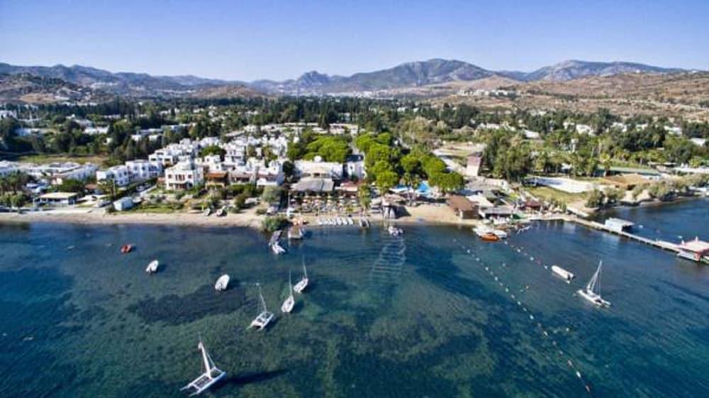 بودروم سي سايد بيتش كلوب هوتل منظر من الجو