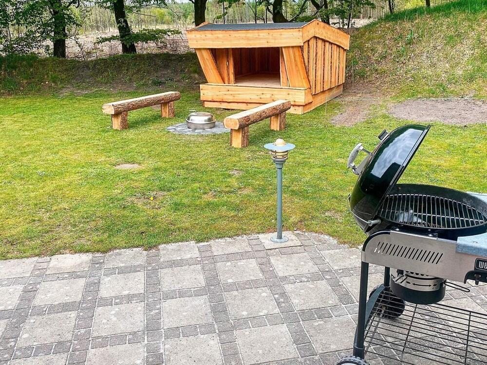 Spacious Holiday Home in Jutland With Relaxing Whirlpool Property Grounds