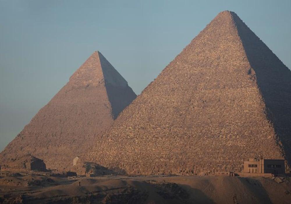 Pyramids Tower Aerial View