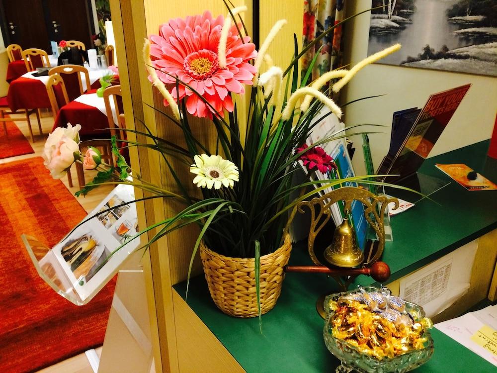 هوتل بنسيون ماريا هيلف منطقة الاستقبال