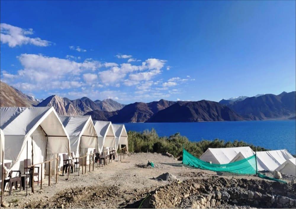 TIH Pangong Lake View Cottages and Camps Aerial View