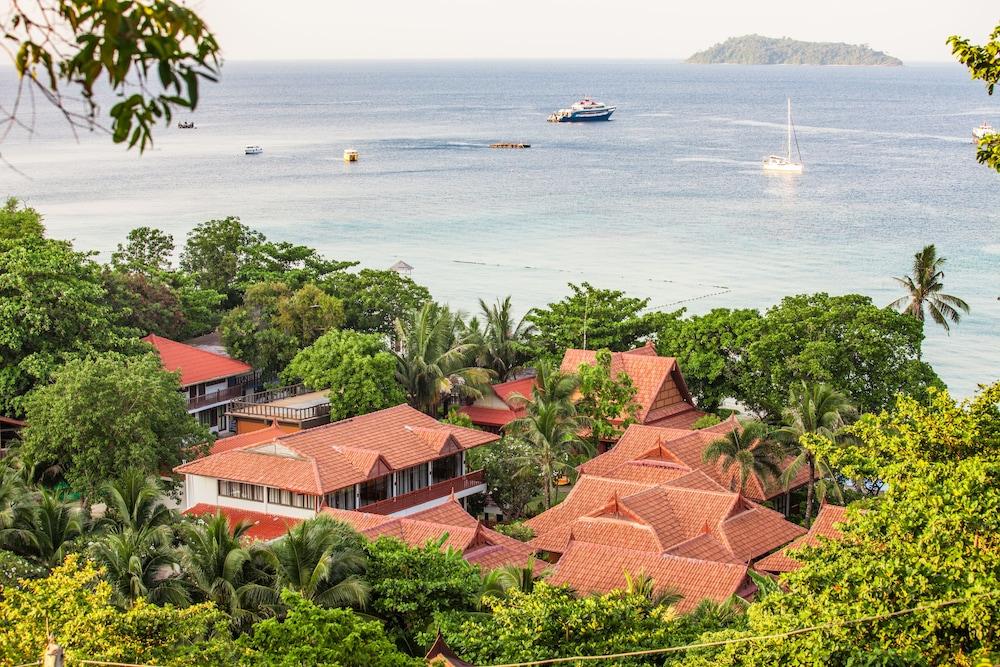 P. P. Erawan Palms Resort Aerial View