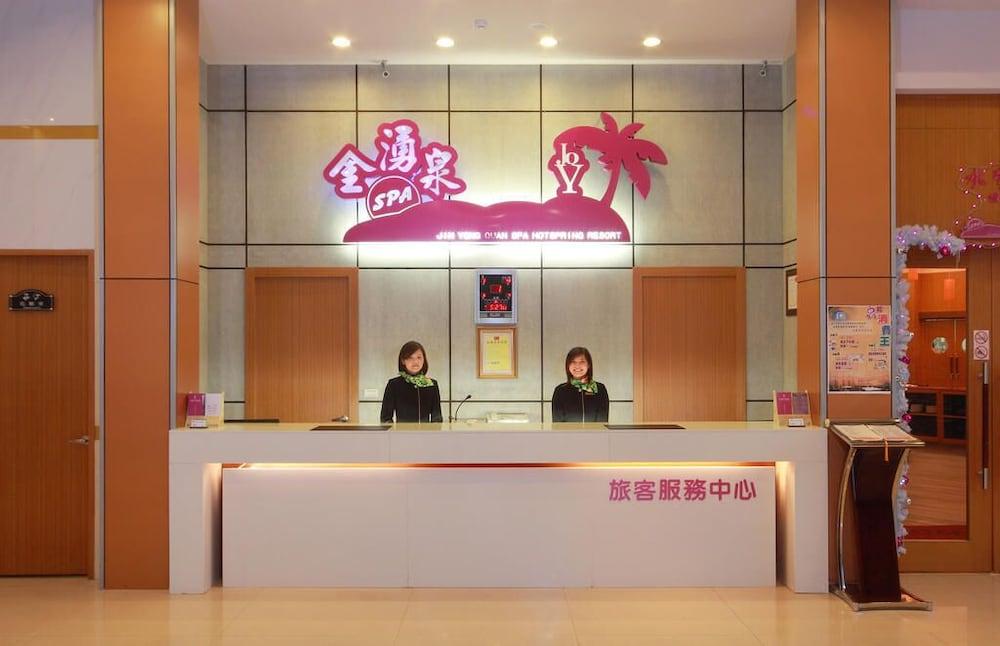 Jin Yong Quan Spa Hotspring Resort Reception