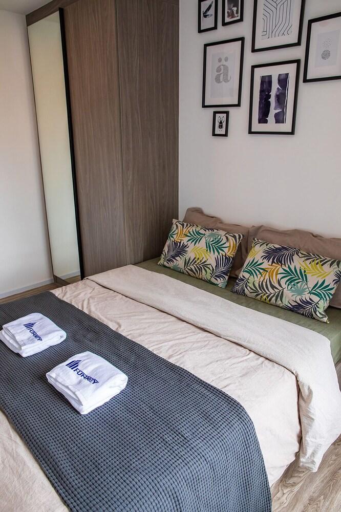 Apartment 450m from BTS with Sky Pool - bkbloft1 Room