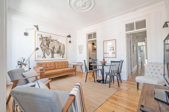 An Ecletic Apartment in Lisbon