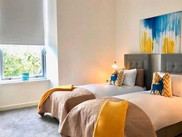 Restful Apartment in Glasgow near City Center & Subway